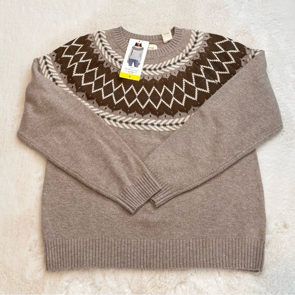 Weatherproof Vintage Ladies' Fairisle Sweater - Picture 9 of 14